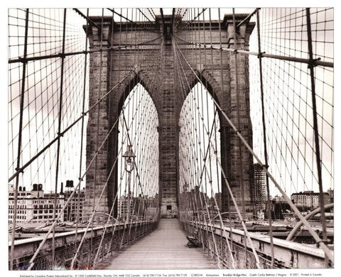 Brooklyn Bridge - sepia