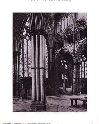 Lincoln Cathedral Angel Choir 1895