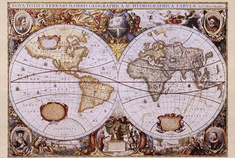 Map of the World (antique style)