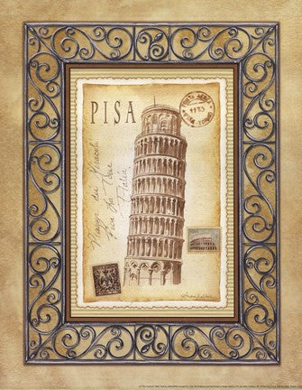 Pisa Postcard