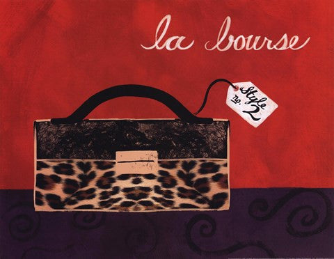 Leopard Handbag I