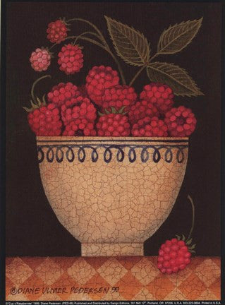 Cup O' Raspberries