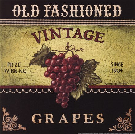 Vintage Grapes