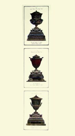 Urns on Pedestals II