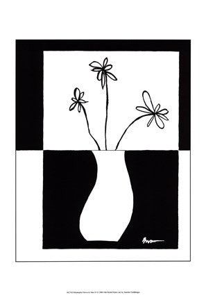 Minimalist Flower in Vase IV