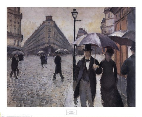 Paris, a Rainy Day, 1877