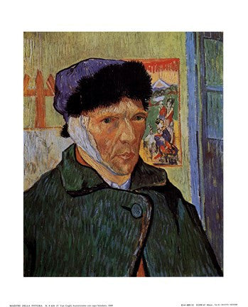 Self-Portrait with Bandaged Ear, c.1889