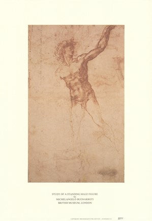 Study of a Standing Male Figure