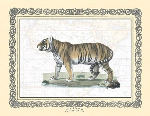 Tiger - patterned frame