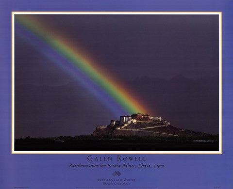 Rainbow Over The Potala Palace