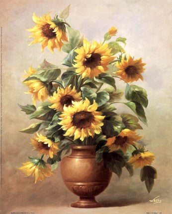 Sunflowers In Bronze II