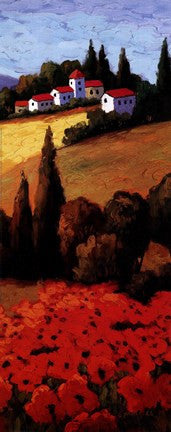 Tuscan Poppies Panel II