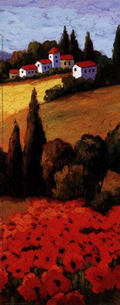 Tuscan Poppies Panel II