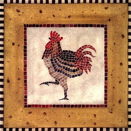 Mosaic Rooster No.1