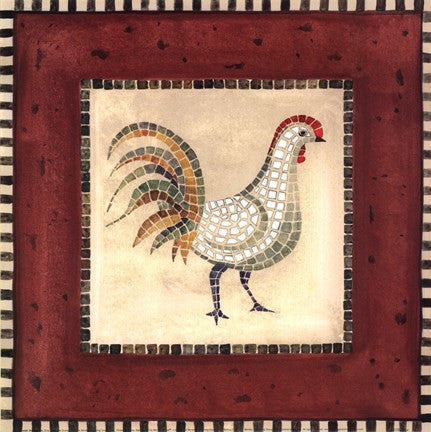 Mosaic Rooster No.2