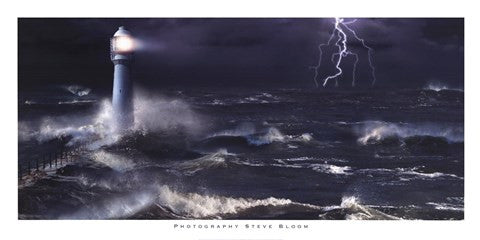 Lightning at the Lighthouse