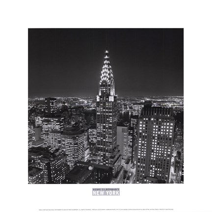 New York, New York, Chrysler Building at Night