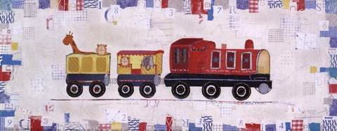 Red Circus Train