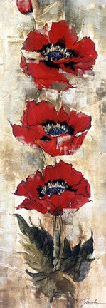 Strand of Poppies I