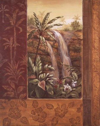 Tropical Waterfall I