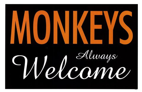 Monkeys Always Welcome