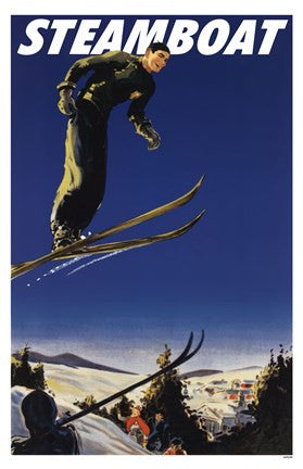 Steamboat Ski Poster