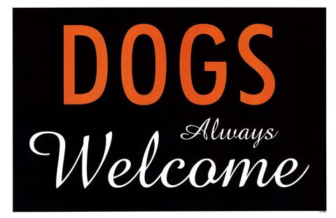 Dogs Always Welcome