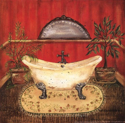 Bath in Red II