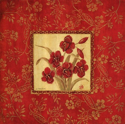 Orchids In Red