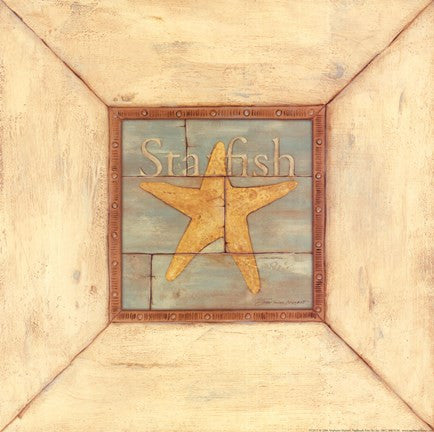 Starfish On Blue