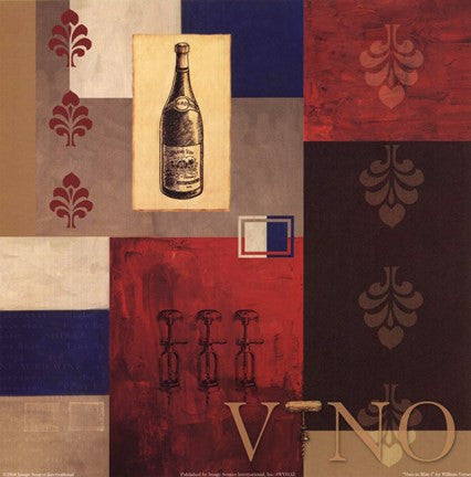 Vino in Blue I