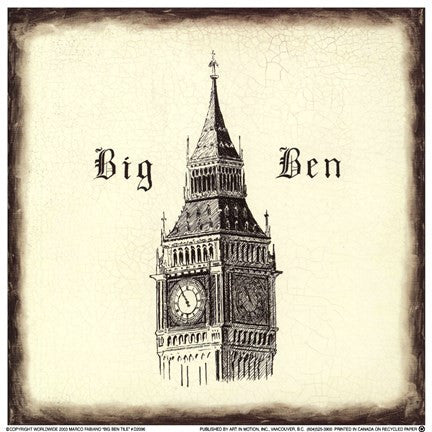 Big Ben Tile