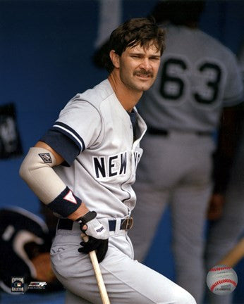 Don Mattingly - In Dugout