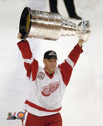 Brett Hull with the 2002 Stanley Cup #10