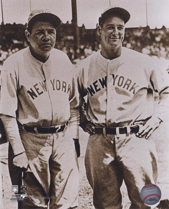 Babe Ruth and Lou Gehrig