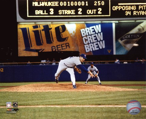 Nolan Ryan - 300th win (Last Pitch)