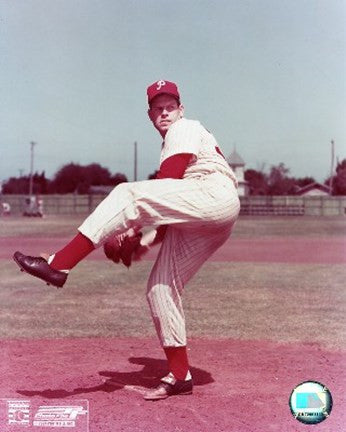 Robin Roberts - Posed, pitching