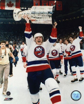 Mike Bossy - with Stanley Cup