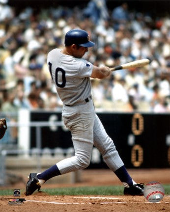 Ron Santo - Batting action