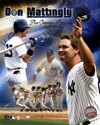 Don Mattingly - "The Captain Returns" Composite