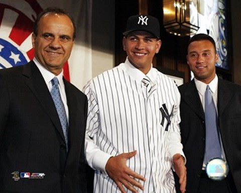 Alex Rodriguez - Signing Press Conference with Joe Torre & Derek Jeter