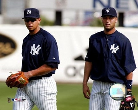 A.Rodriguez and D.Jeter - 2004 Spring Training