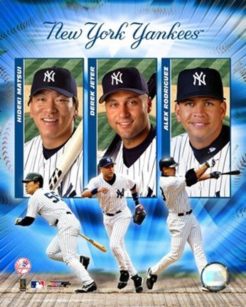 2004 Yankees "Big3"- HITTERS