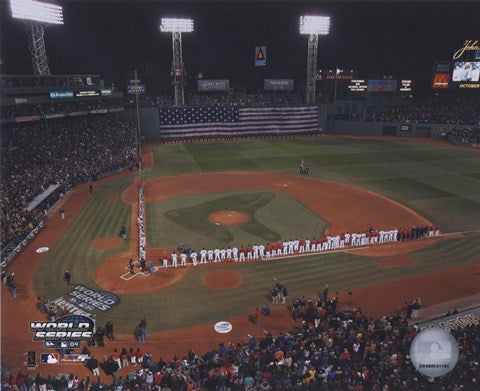 2004 World Series Opening Game National Anthem at Fenway Park, Boston