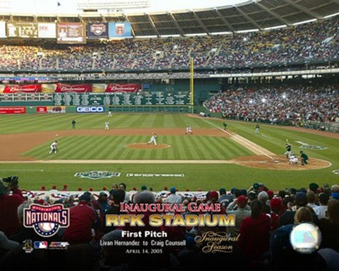 4-14-05 - Inaugural Game RFK Stadium 1st Pitch