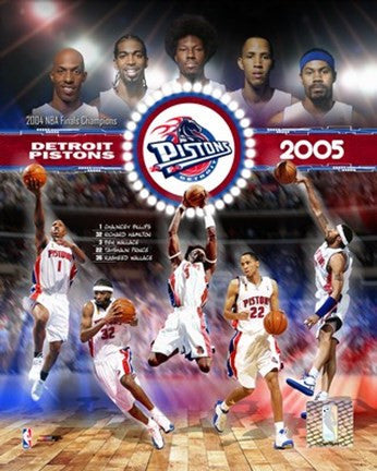 2005 Pistons - Eastern Conference Championship Composite