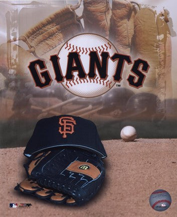 San Francisco Giants - '05 Logo - Cap and Glove