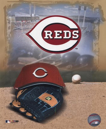 Cincinnati Reds - '05 Logo - Cap and Glove