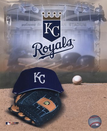 Kansas City Royals - '05 Logo - Cap and Glove