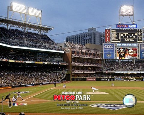 Petco Park  2004 - Inaugural Game 1st Pitch